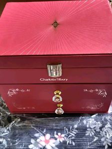 Red Jewelry Box with Mirror