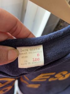 Zara Blue "Endless Days" Top 6-8 years