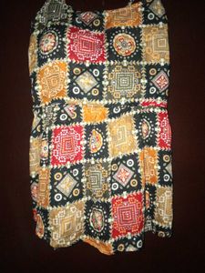 Boho Printed Sleeveless Top – Multicolor | Soft