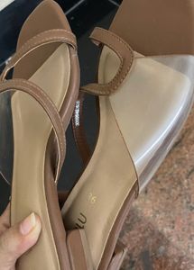 Stylish Black Strappy Heels