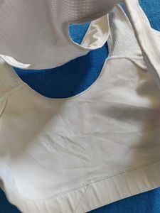 Reebok White Sports Bra