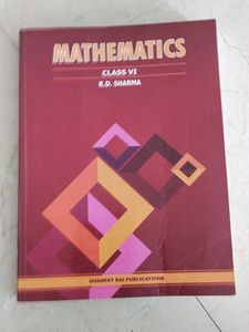 R D  Sharma MATHMATICS class VI