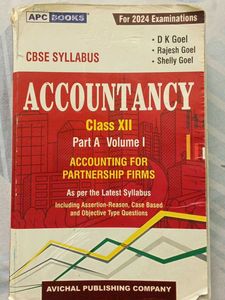 Accountancy Class XII Part A Vol I