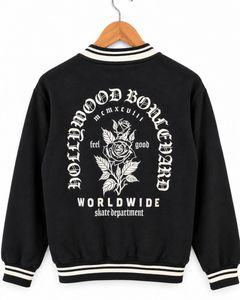 H&amp;M Motif-Detail Baseball/Varsity Jacket