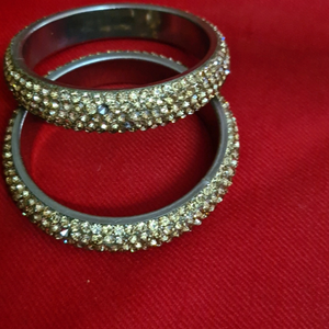 Three Pair of stone Kadas