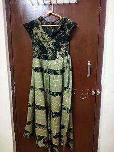 girls long cotton frock