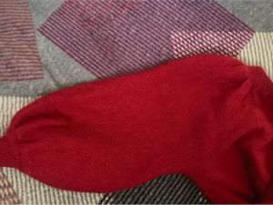 Red Knit Mini Dress