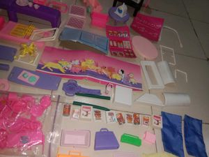 Dollhouse Furniture &amp; Accessories Lot