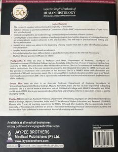 Inderbir Singh's Textbook of Human Histology