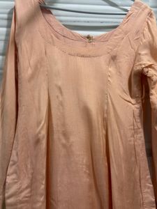 Elegant Peach Kurta