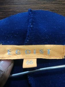 Women Blue Top Beautiful Colour And Embroidery