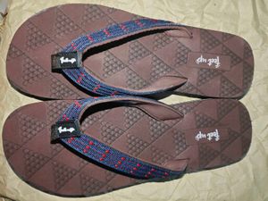 Feet Up Brown Flip Flops