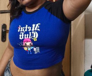 Metallic Baby Crop Top