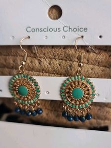 H&amp;M Turquoise Earrings