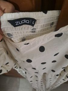 zudio Chic Polka Dot Maxi Dress