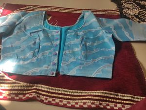 Organza Saree With Blouse
