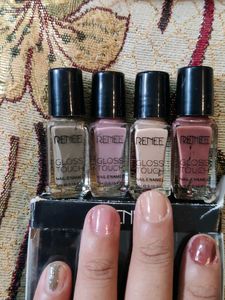 Renee Gloss Touch Nude Nail Polish Set