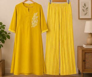 kurti pant set