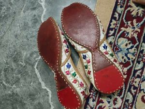 Embroidered Jutti Shoes