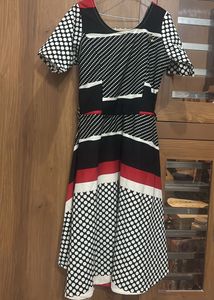 Bold Print Dress - Unique Design
