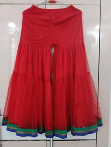 Green &amp; Red Ethnic Lehenga Choli Set