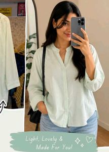 Classic Cream linen shirt