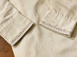 JDS Vintage-Style Boxy Fit Striped Shirt