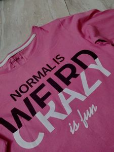 Combo of Graphic Print Long Sleeve Tee And  tshirt