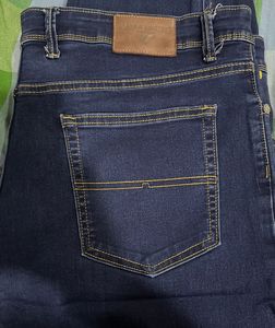 Dark Blue Denim Jeans