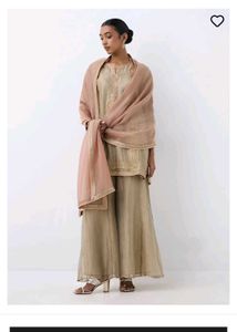 Elegant Embroidered Kurta Set with Palazzo