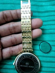 M.K  Copy Golden Watch Model Mk 31921