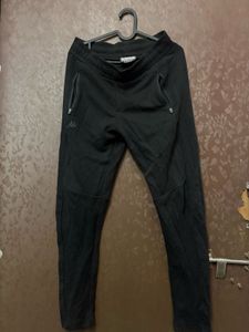Black Track Pants with Zippers