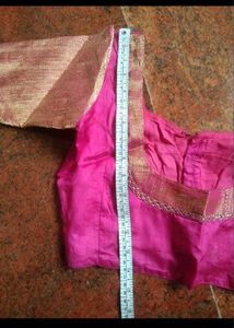 Beautiful Pink Banarasi Saree