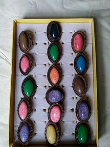 Set of 16 Vintage Rings