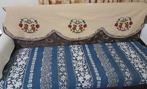 Embroidered  Sofa back covers