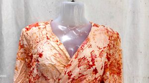 Flowy Wrap Top with Tie Waist