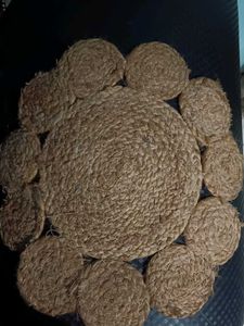Handwoven Jute table Mat