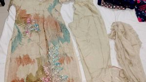 BEAUTIFUL STICHED KURTA, BOTTOM AND DUPPTA SET