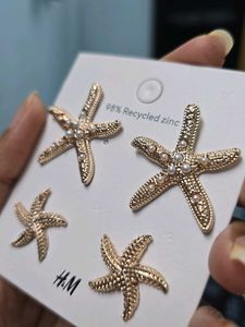 Today'sOffer< H&amp;M Starfish Earrings Set