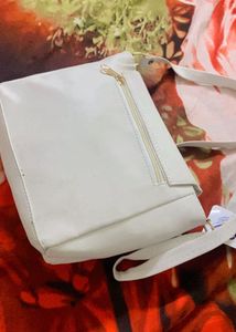 New Chic White Crossbody Bag
