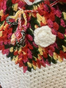 Never Worn: Vintage Crochet Poncho