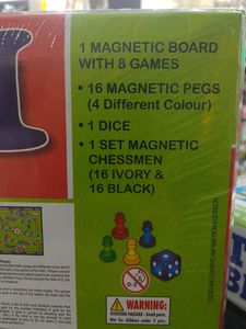 8 In 1 Magnetic Game Set