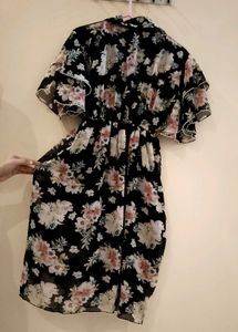 Floral Print Midi Dress