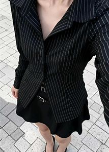 New with tag Korean Premium Chic Pinstripe Blazer
