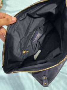 Rabeanco butter soft calf Leather Fold-over Clutch