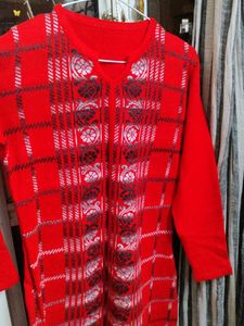 Woollen Knitted Kurta