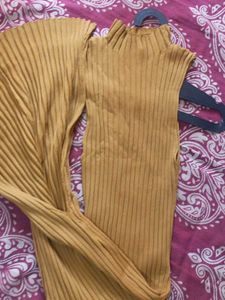 Sleeveless Ribbed Bodycon Dress