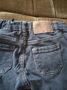 Cute Gray Denim Jeans for Girls