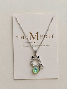 😺 Cute Cat Pendant Necklace Combo | Set of 2