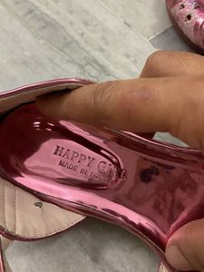 Sparkling Pink Bow Sandals for Girls